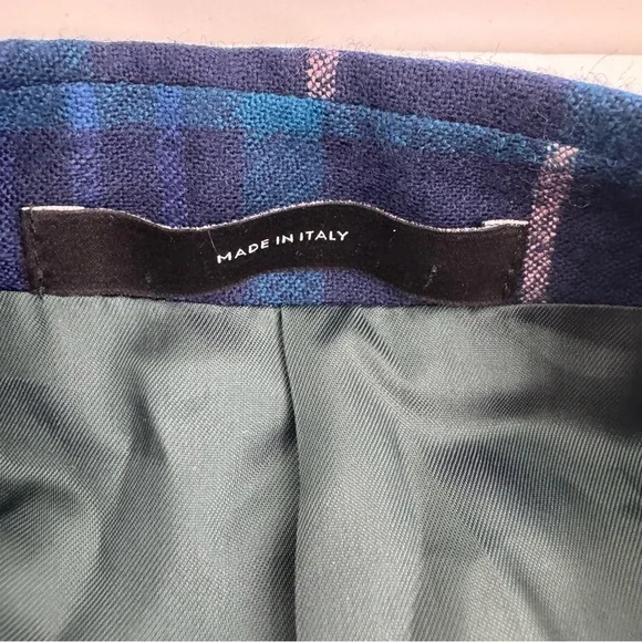 NWD Paul Smith Men’s2 Button Tartan Plaid Wool Sport Coat US 36 /IT 46 $1295